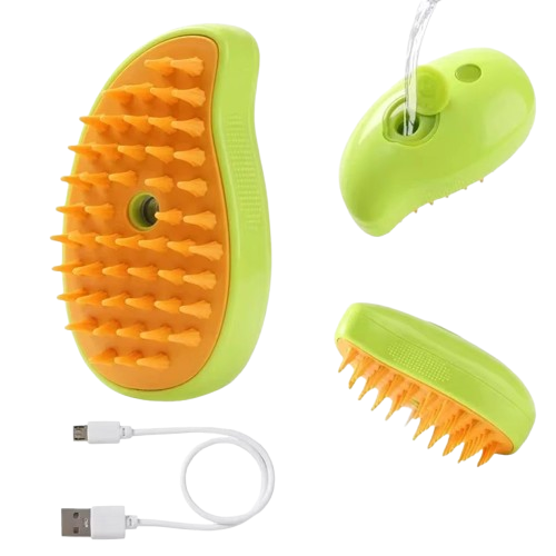 Brivolia Steam Brush — 3-in-1 Grooming